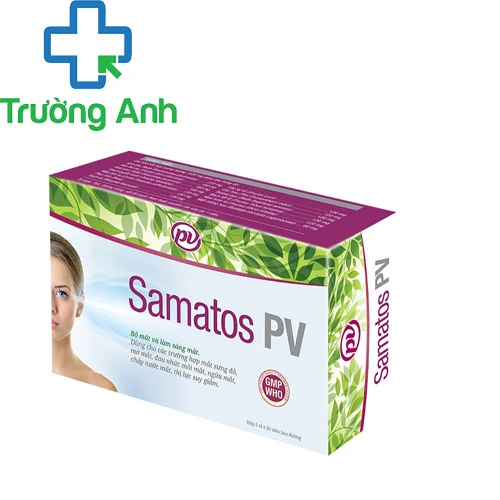 SAMATOS PV - Sản phẩm bổ mắt, sáng mắt của PV Pharma