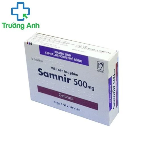 Samnir 500mg - Thuốc điều trị nhiễm khuẩn hiệu quả của Thổ Nhĩ Kì