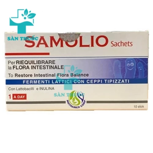 Samolio Sachet - Cân bằng hệ chí khuẩn đường tiêu hóa