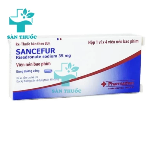 Sancefur 35mg Pharmathen - Thuốc trị loãng xương của Hy Lạp