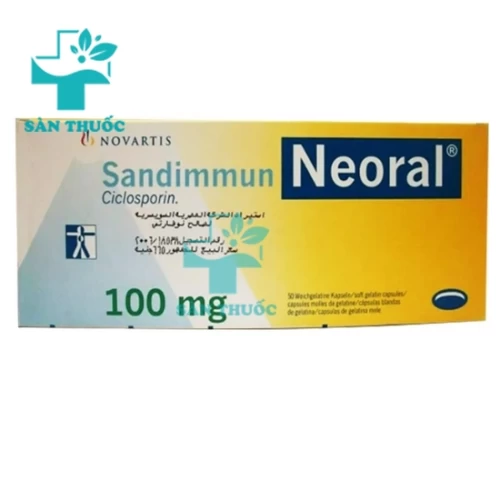 Sandimmun Neoral 100mg/ml - Thuốc dự phòng đào thải khi ghép thận hiệu quả