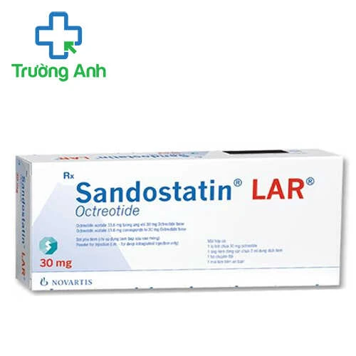 Sandostatin Lar 30mg Sandoz - Thuốc điều trị rối loạn chuyển hóa
