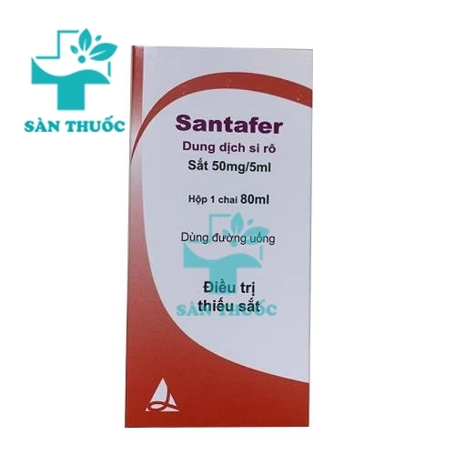 Santafer 80ml - Thuốc điều trị thiếu máy do thiếu sắt