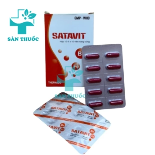 Satavit Thephaco - Phòng ngừa và điều trị thiếu máu do thiếu sắt 