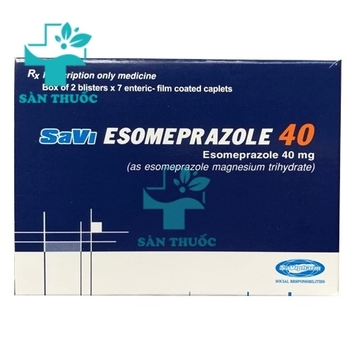 Savi Esomeprazole 40mg - Thuốc trị viêm loét dạ dày tá tràng