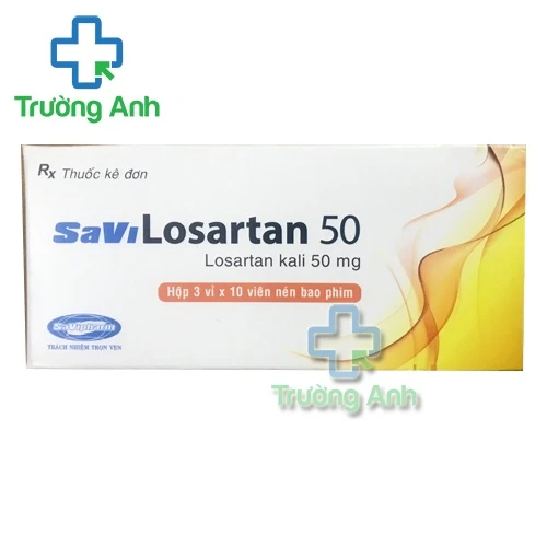 SaVi Losartan 50 - Thuốc điều trị cao huyết áp hiệu quả
