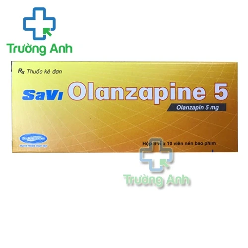 Savi Olanzapine 5 - Thuốc điều trị tâm thần phân liệt hiệu quả