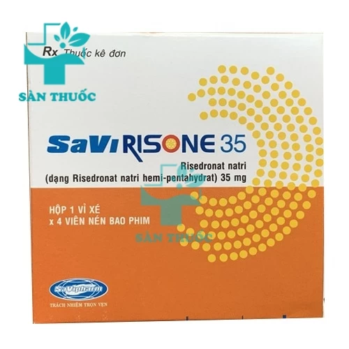 SaviRisone 35 Savipharm - Thuốc điều trị bệnh loãng xương hiệu quả