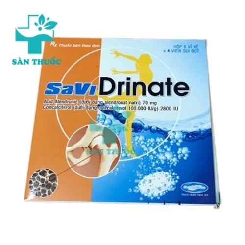 Savi Drinate - Thuốc điều trị bệnh loãng xương của Sa Vi