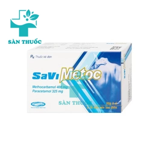 SaViMetoc Savipharm - Thuốc giảm đau, hạ sốt nhanh chóng
