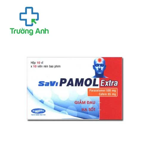 SaViPamol Extra Savipharm - Thuốc giảm đau, hạ sốt nhanh chóng