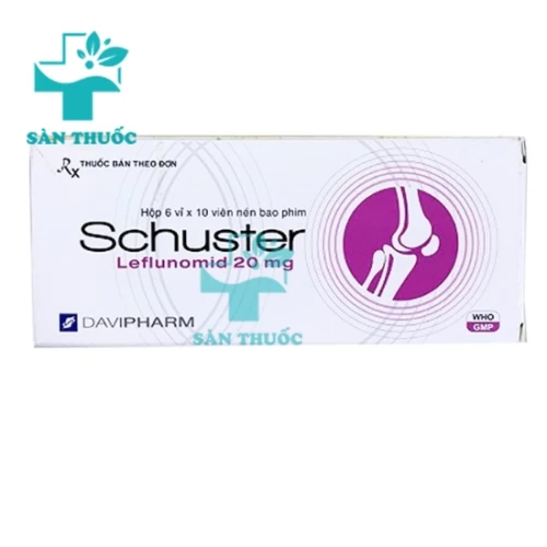 Schuster 20mg - Thuốc điều trị viêm khớp dạng thấp của Davipharm
