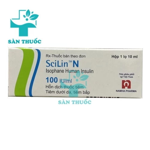 Scilin N 100IU/ml Bioton - Thuốc điều trị dái tháo đường tuýp I