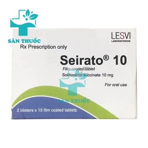 Seirato 10mg Lesvi - Điều trị chứng bàng quang tăng hoạt động