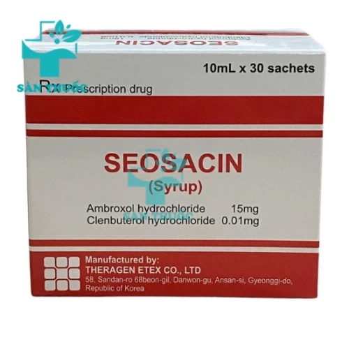 Seosacin - Thuốc điều trị co thắt phế quản của Hàn Quốc