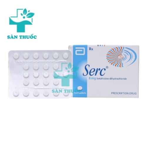 Betaserc 8mg - Thuốc điều trị chóng mặt hiệu quả của Pháp
