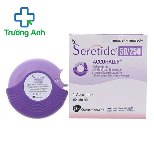 Seretide Accu.50/250  - Thuốc giúp điều trị hen phế quản hiệu quả