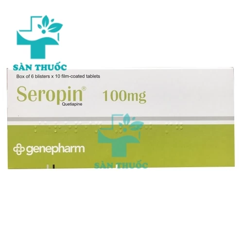 Seropin 100mg - Thuốc điều trị tâm thần phân liệt của Genepharm