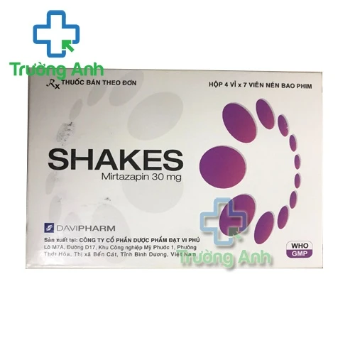 Shakes 30mg - Thuốc điều trị trầm cảm hiệu quả