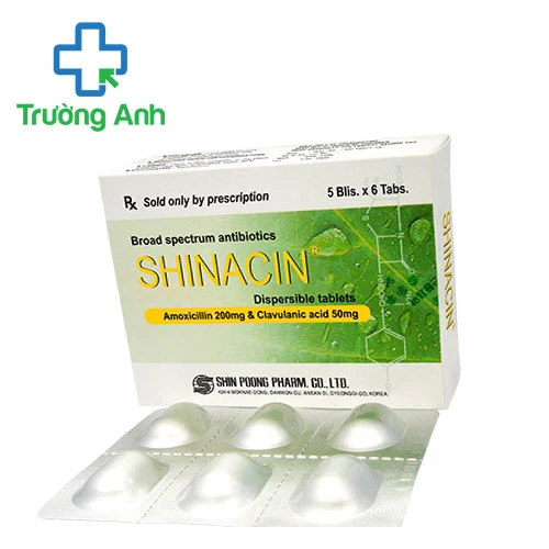 Shinacin 200mg/50mg - Thuốc điều trị nhiễm khuẩn của Hàn Quốc
