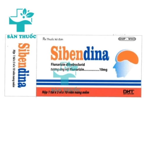 Sibendina 10mg Hataphar - Thuốc điều trị đau nửa đầu hiệu quả