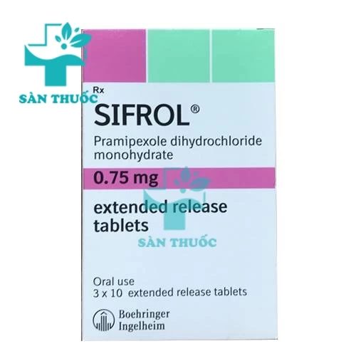 Sifrol 0.75mg Boehringer Ingelheim - Thuốc trị parkinson