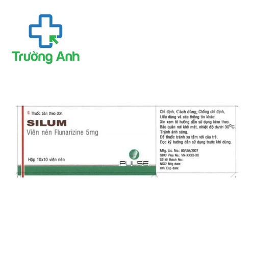 Silum 5mg Pulse Pharma - Thuốc điều trị bệnh đau nửa đầu