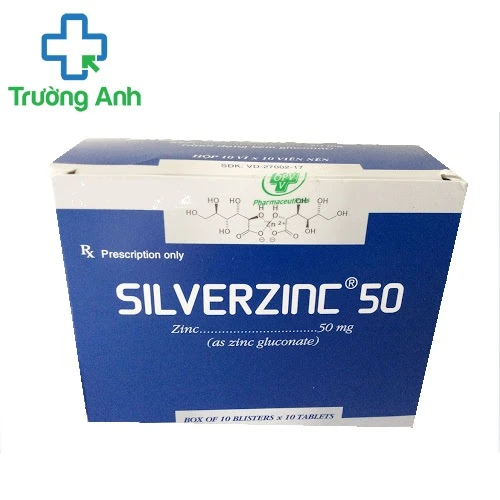 Silverzinc - Thuốc điều trị các bệnh do thiếu kẽm hiệu quả