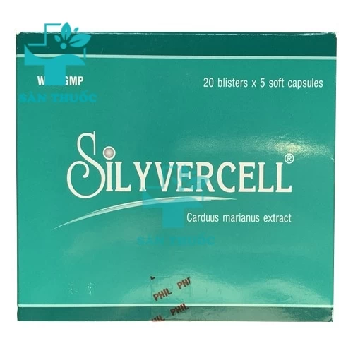 Silyvercell 200mg - Thuốc giúp điều trị các bệnh lý ở gan hiệu quả