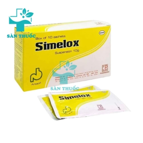 SIMELOX - Thuốc điều trị rối loạn tiêu hóa hiệu quả của Pharmedic