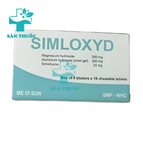 Simloxyd Medisun - Thuốc điều trị viêm loét dạ dày hiệu quả