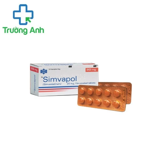 Simvapol 20mg Polfarmex- Thuốc điều trị tăng Cholesterol hiệu quả