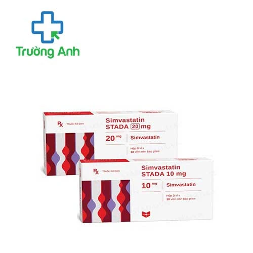 Simvastatin Stella 10mg- Thuốc điều trị tăng Cholesterol hiệu quả