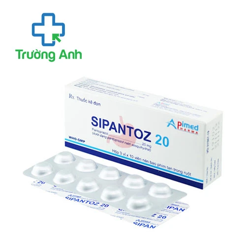 Sipantoz 20 - Thuốc điều trị trào ngược dạ dày thực quản