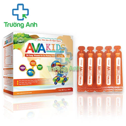 Siro yến sào ăn ngủ ngon (ống) - Tăng cường sức khỏe của AvaKids