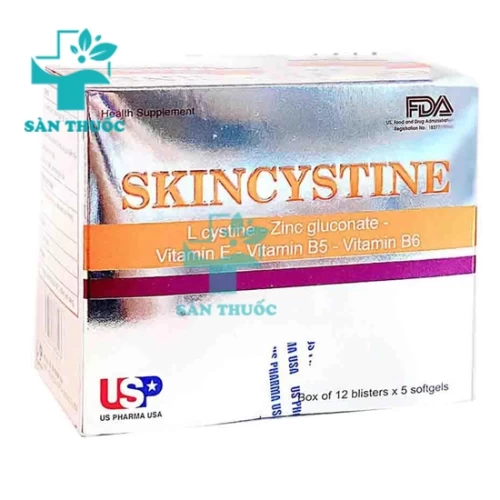 Skincystine - Điều trị mụn, sáng da, giảm rụng tóc của Us Pharma