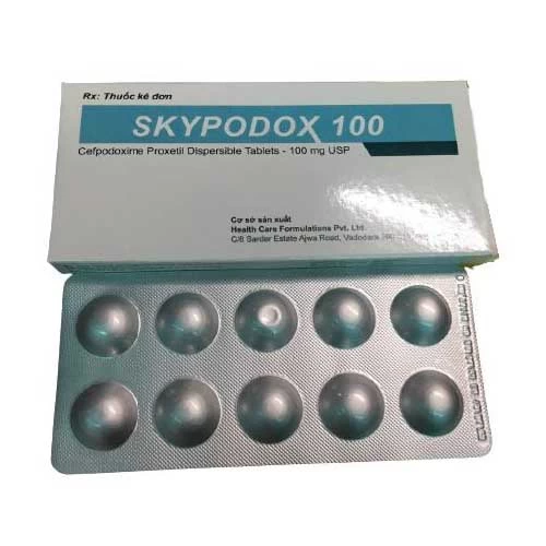 Skypodox 100 - Thuốc điều trị nhiễm khuẩn từ nhẹ đến trung bình