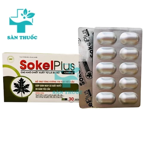 SokelPlus - Hỗ trợ tăng cường tái tạo tiểu cầu của Winpharma