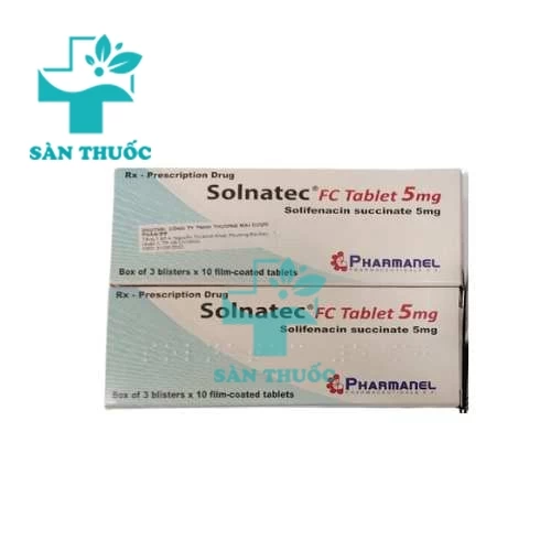 Solnatec FC Tablet 5mg One Pharma - Thuốc trị tiểu không tự chủ