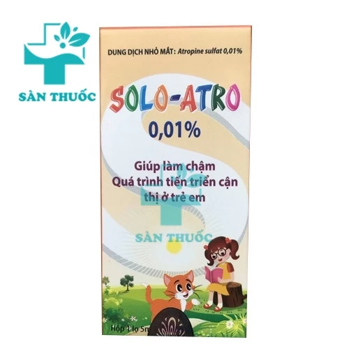 Solo Atro 5ml HD Pharma - Hỗ trợ làm chậm quá trình cận thị