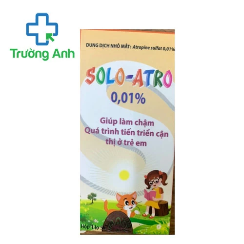 Solo Atro 5ml HD Pharma - Hỗ trợ làm chậm quá trình cận thị