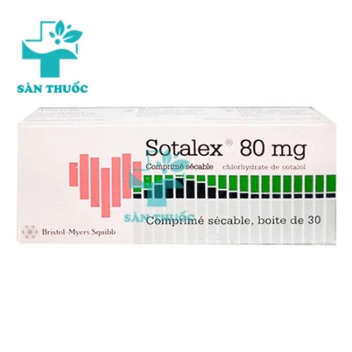 Sotalex 80mg Bristol-Myers Squibb - Thuốc trị loạn nhịp tâm thất