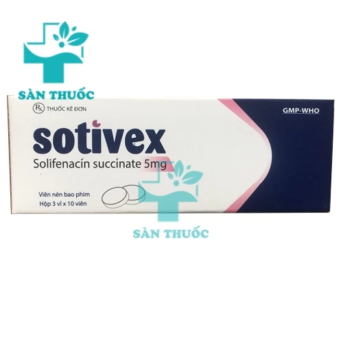 Sotivex 5mg Hapharco - Thuốc điều trị chứng tiểu không tự chủ