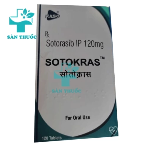 Sotokras 120 mg Kaso - Thuốc điều trị ung thư phổi của Ấn Độ