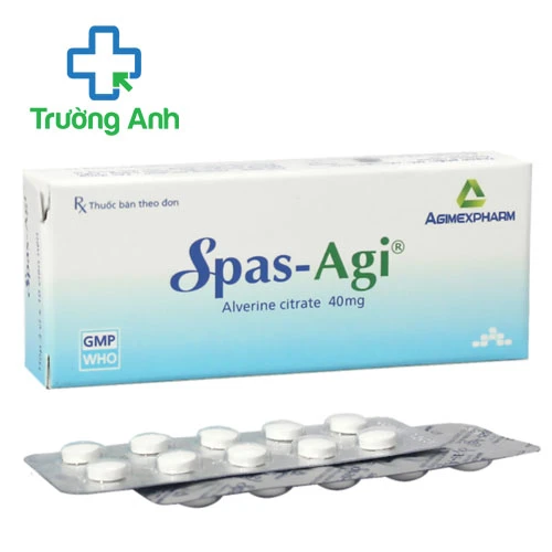 Spas-Agi 40 - Thuốc chống co thắt hiệu quả của Agimexpharm