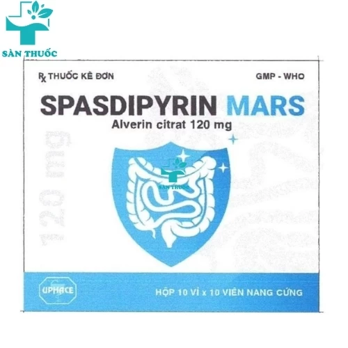 Spasdipyrin Mars - Alverin citrat 120mg TW25