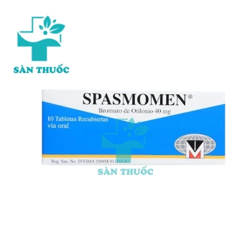 Spasmomen Tab.40mg - Thuốc giúp điều trị hội chứng đại tràng bị kích thích hiệu quả