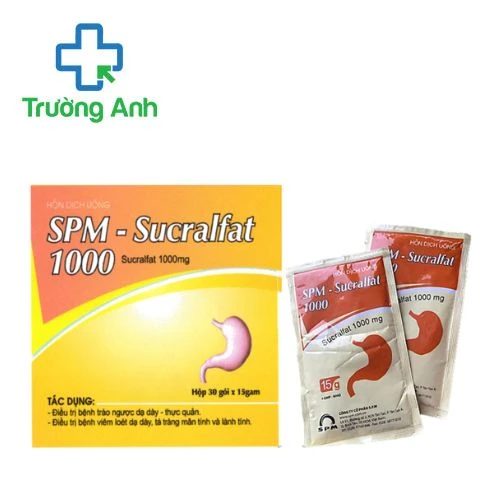 SPM - Sucralfat 1000 - Phòng chảy máu dạ dày khi loét