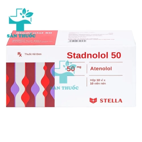 Atenolol Stada 50mg – Thuốc điều trị tăng huyết áp