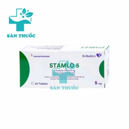 Stamlo 5 Dr. Reddy's - Thuốc điều trị tăng huyết áp của Ấn Độ